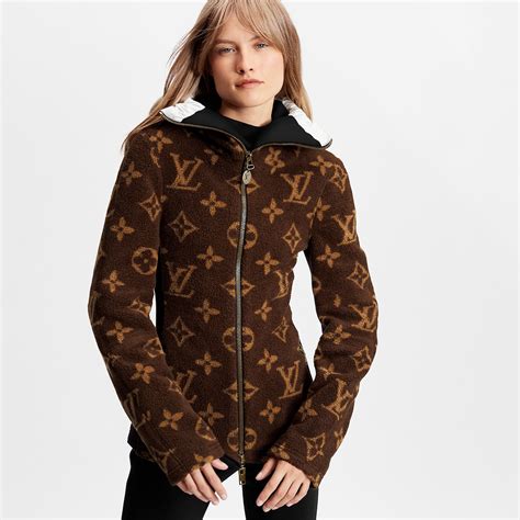 louis vuitton jacket for women|louis vuitton fuzzy jacket.